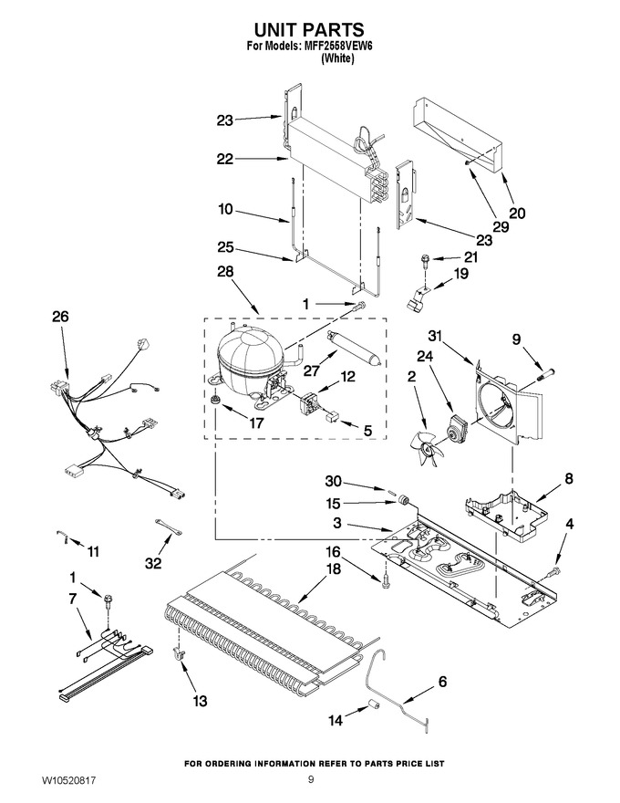 Diagram for MFF2558VEW6