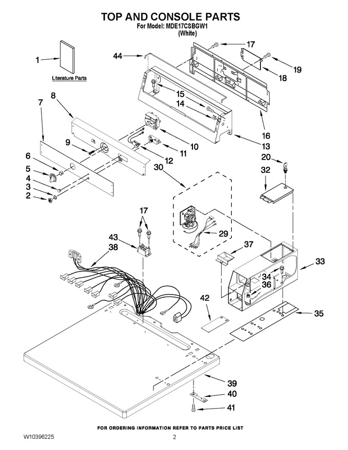 Diagram for MDE17CSBGW1