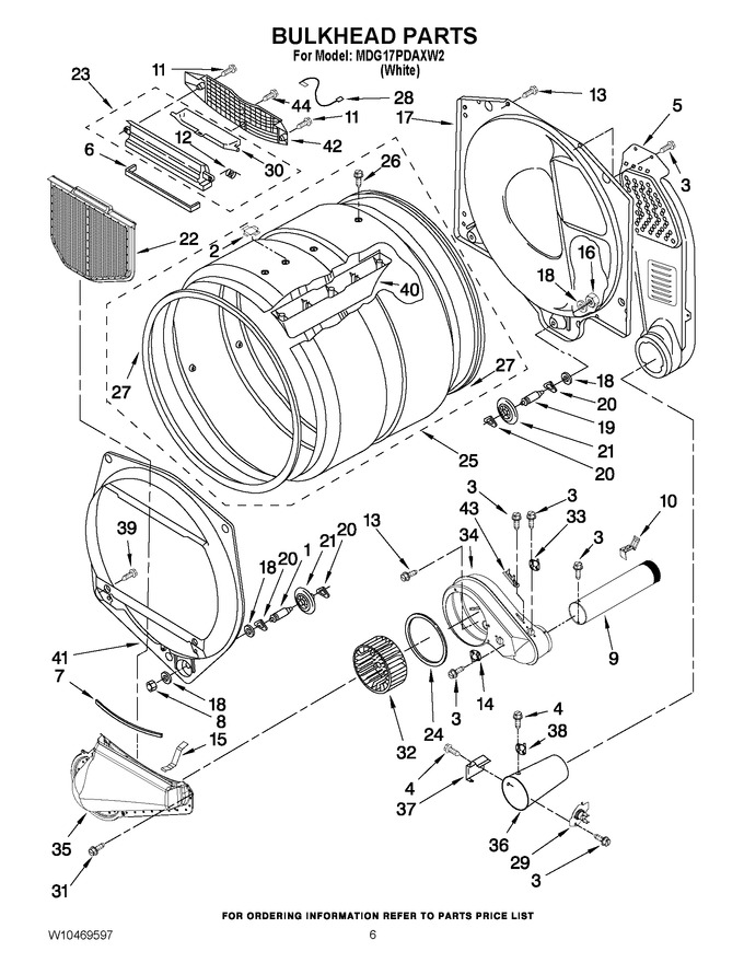 Diagram for MDG17PDAXW2