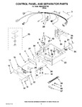 Diagram for 02 - Control Panel And Separator Parts