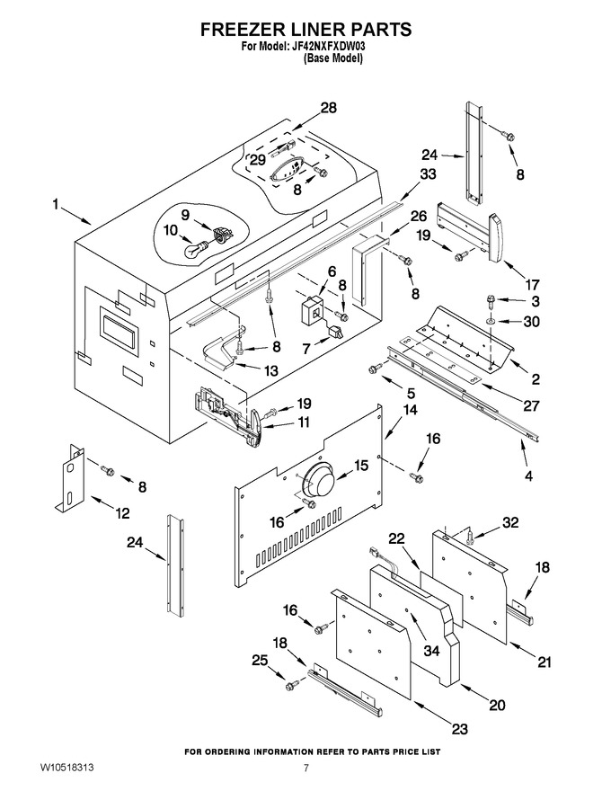 Diagram for JF42NXFXDW03