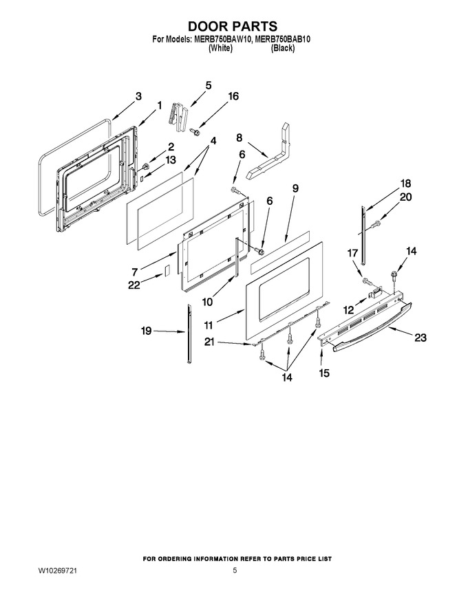 Diagram for MERB750BAB10