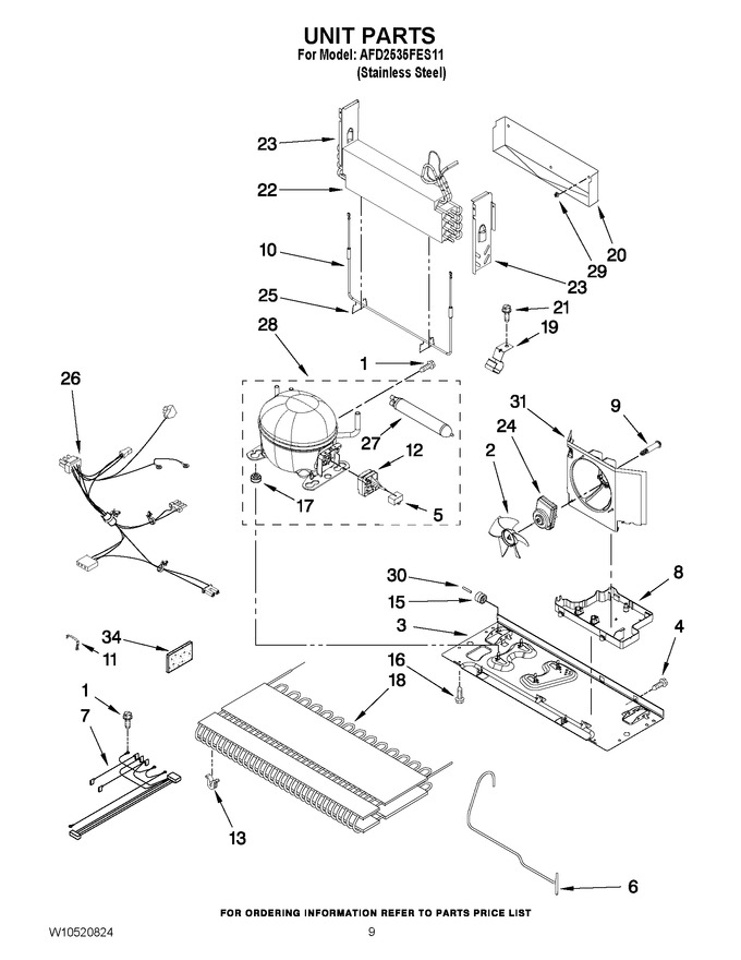 Diagram for AFD2535FES11