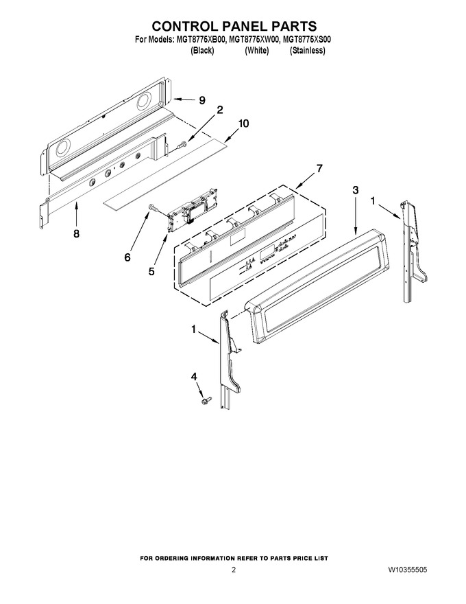Diagram for MGT8775XW00