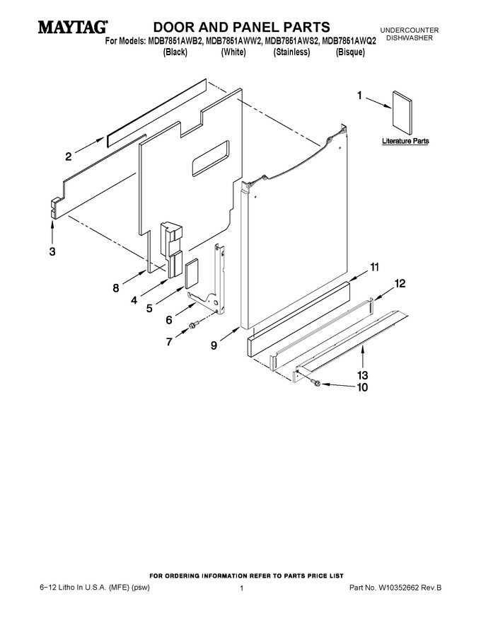 Diagram for MDB7851AWS2