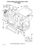 Diagram for 03 - Upper Cabinet And Front Panel Parts