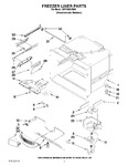Diagram for 02 - Freezer Liner Parts