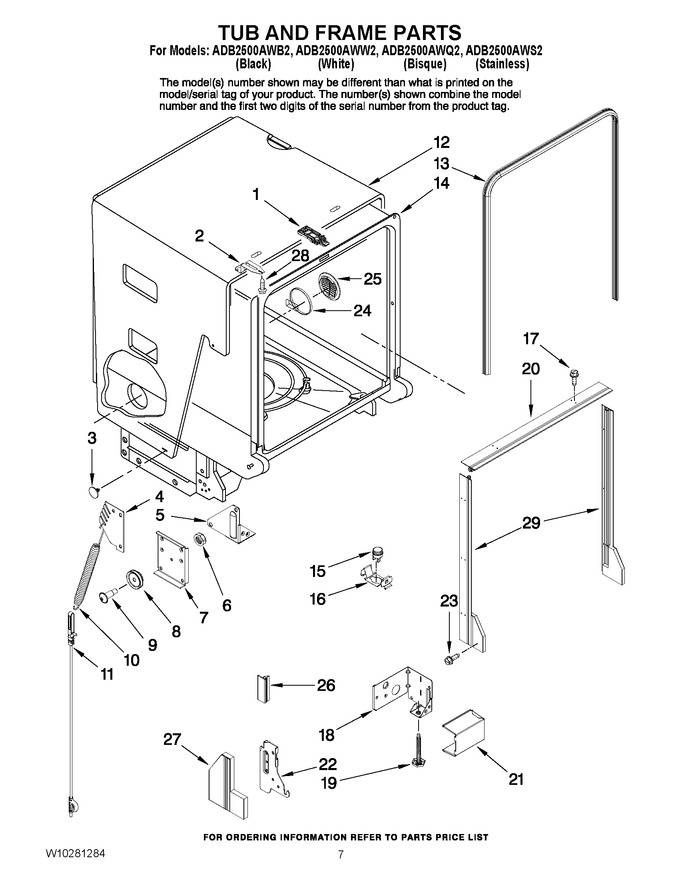 Diagram for ADB2500AWQ2