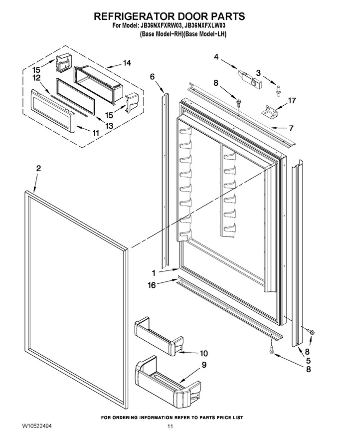 Diagram for JB36NXFXLW03