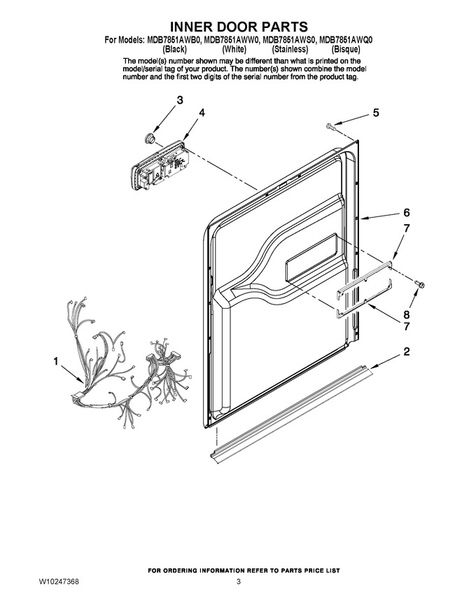 Diagram for MDB7851AWW0