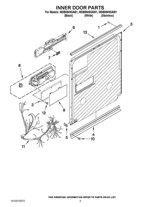 Diagram for MDB8949SAW1