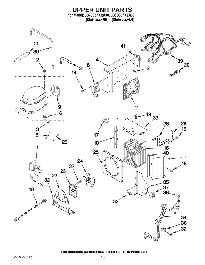 Diagram for JB36SSFXLA00