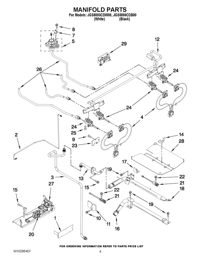 Diagram for JGS8850CDW00