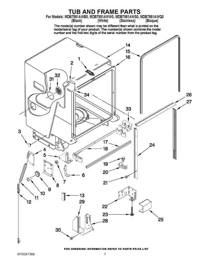 Diagram for MDB7851AWQ0
