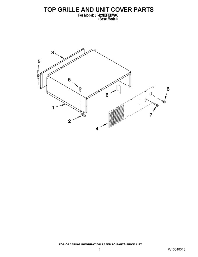 Diagram for JF42NXFXDW03