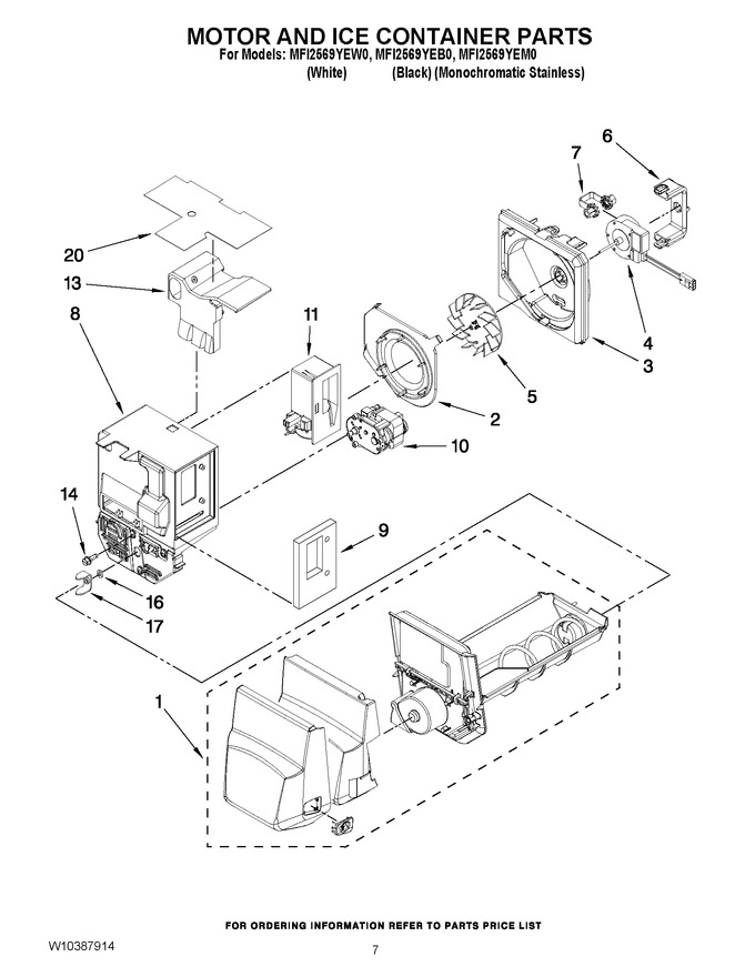 Diagram for MFI2569YEW0