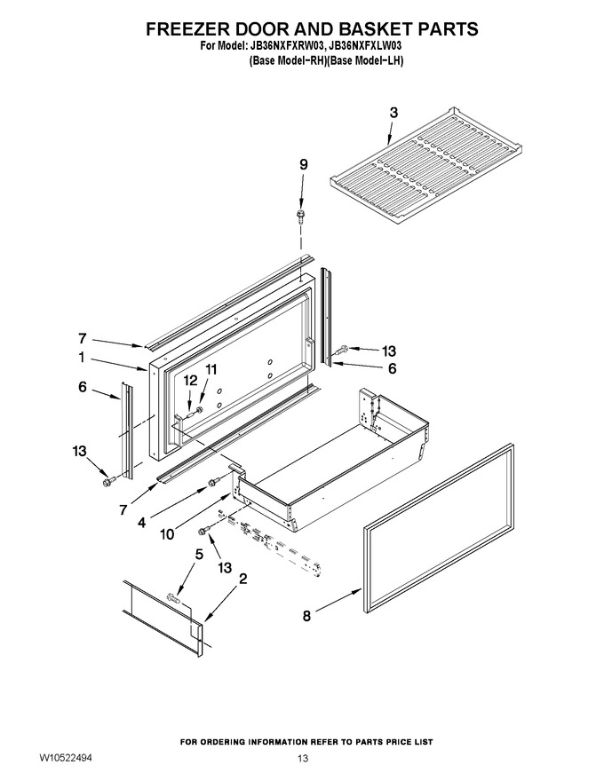 Diagram for JB36NXFXRW03