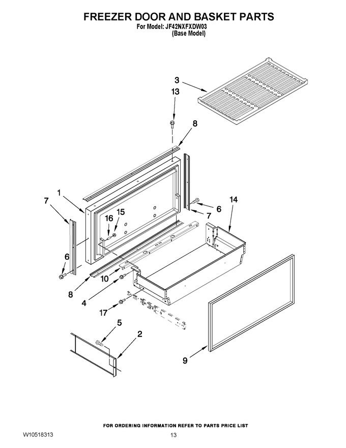 Diagram for JF42NXFXDW03