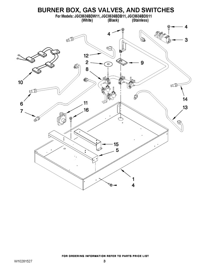 Diagram for JGC8536BDS11