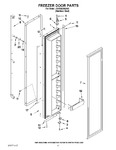 Diagram for 11 - Freezer Door Parts