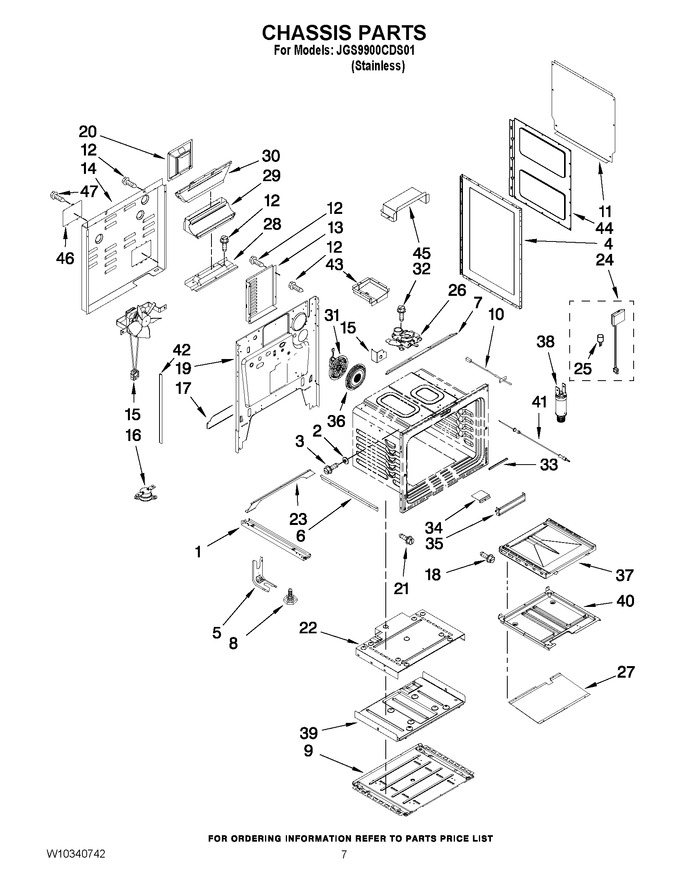 Diagram for JGS9900CDS01