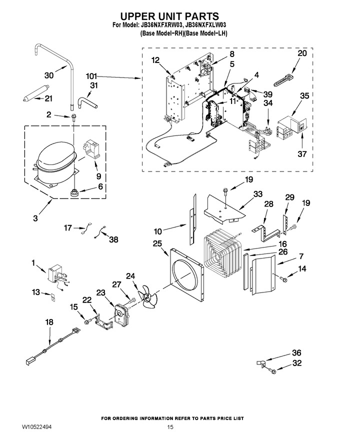 Diagram for JB36NXFXLW03