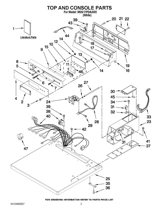Diagram for MDG17PDAXW2