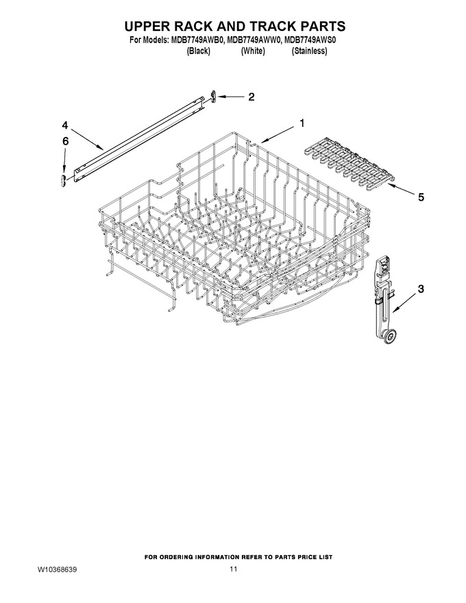 Diagram for MDB7749AWW0
