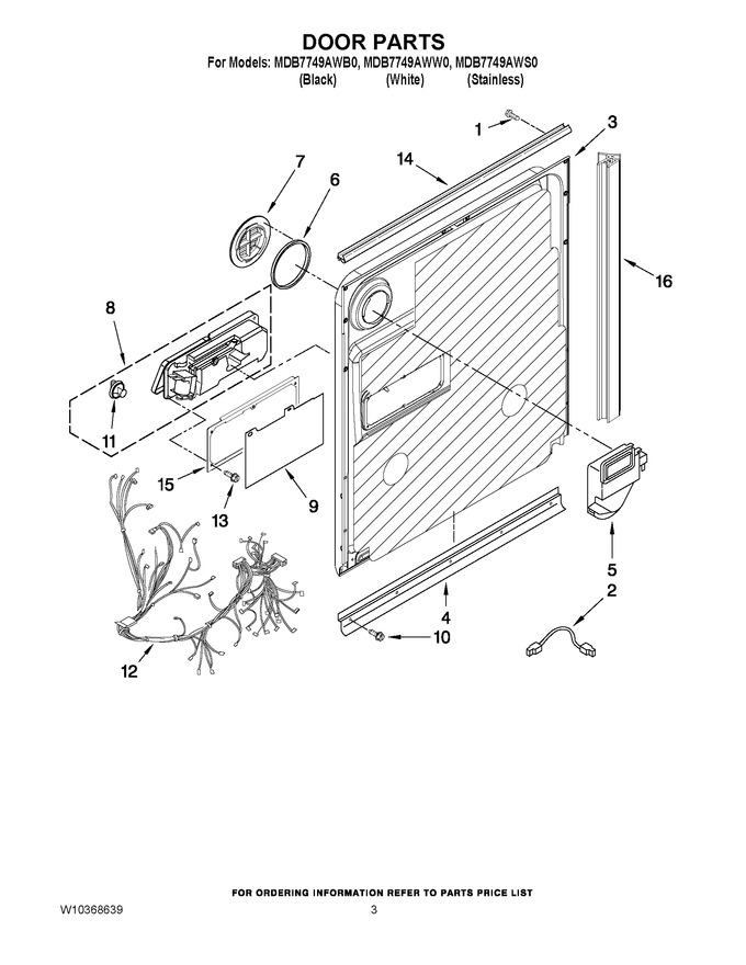 Diagram for MDB7749AWB0