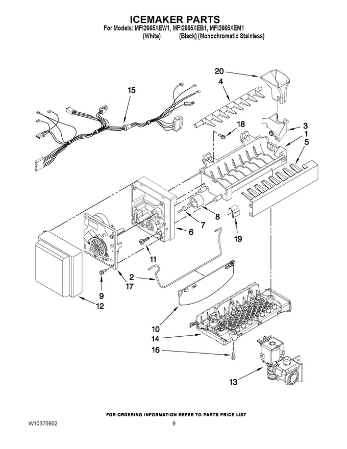 Diagram for MFI2665XEW1