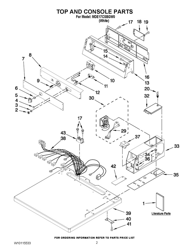 Diagram for MDE17CSBGW0