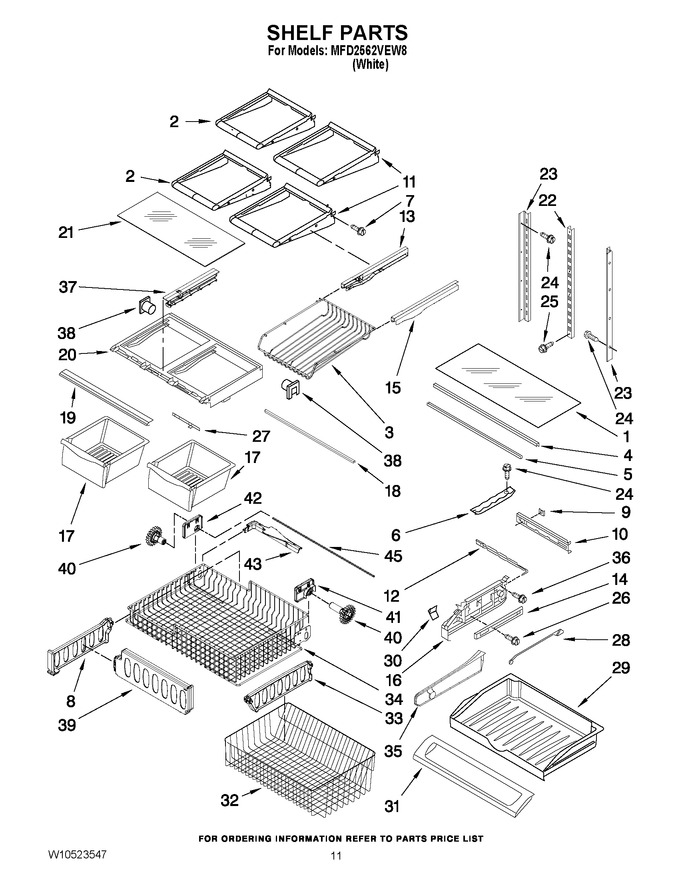 Diagram for MFD2562VEW8