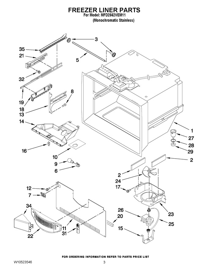 Diagram for MFD2562VEM11
