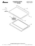 Diagram for 01 - Cooktop Parts