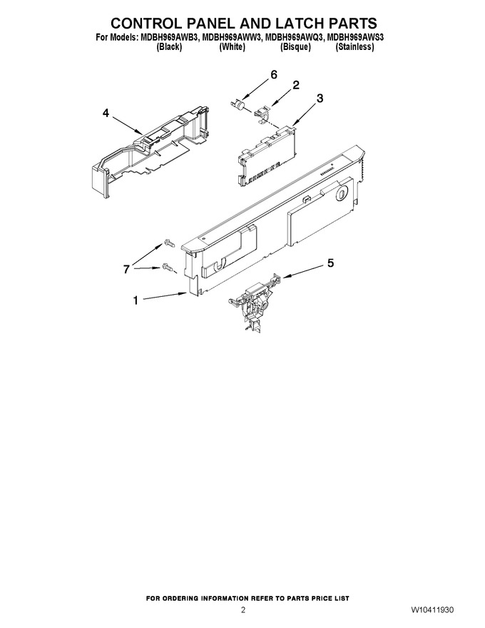 Diagram for MDBH969AWS3