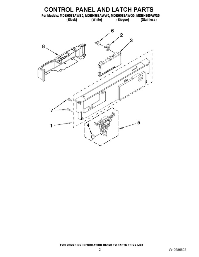 Diagram for MDBH969AWW0