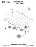 Diagram for 01 - Cooktop Parts