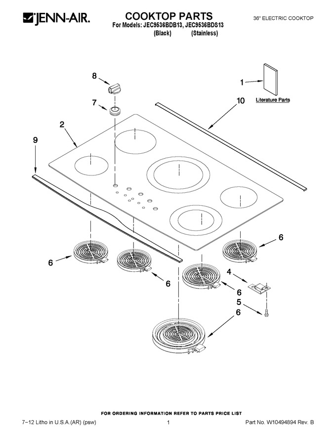 Diagram for JEC9536BDS13