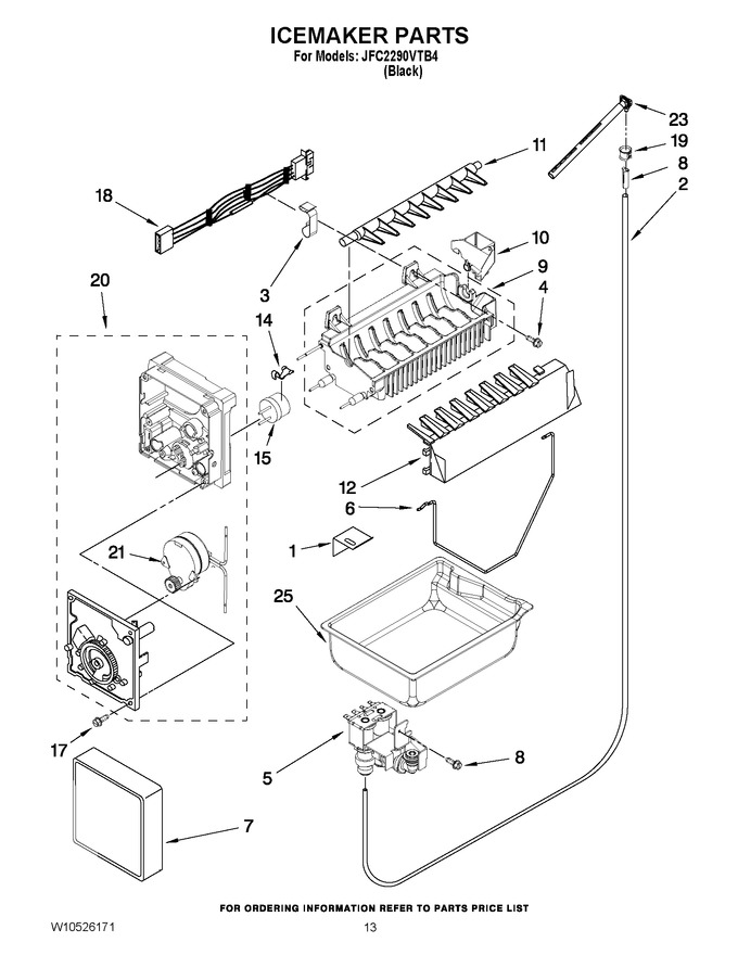 Diagram for JFC2290VTB4