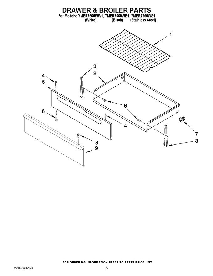 Diagram for YMER7660WW1