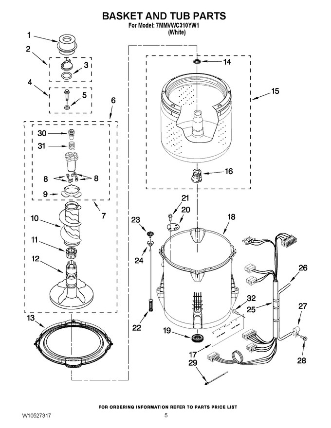 Diagram for 7MMVWC310YW1