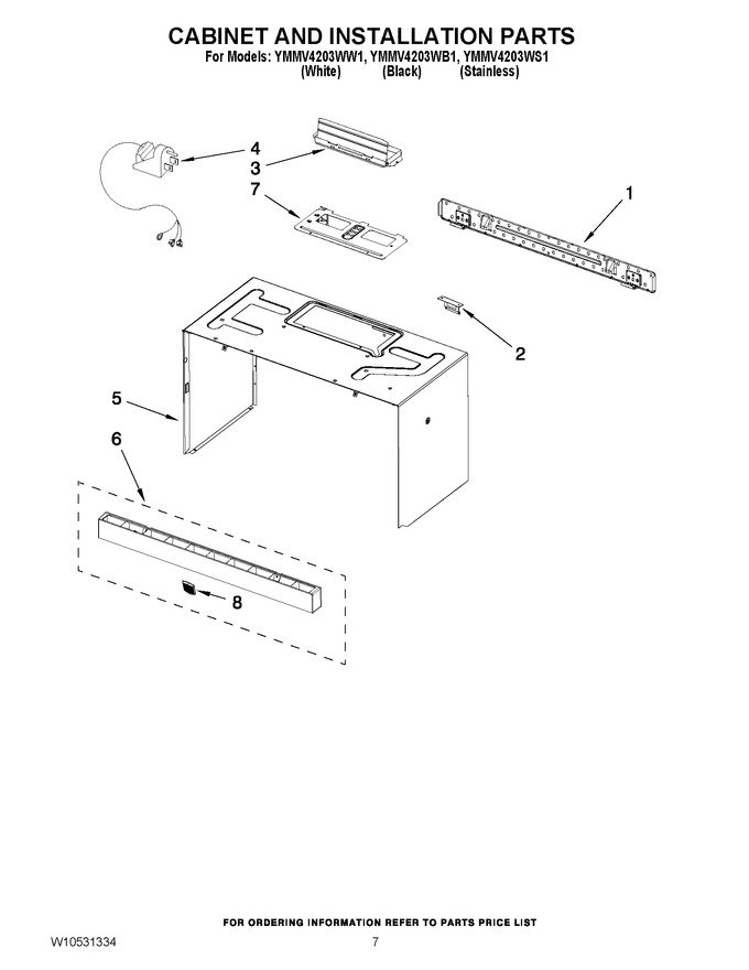 Diagram for YMMV4203WB1