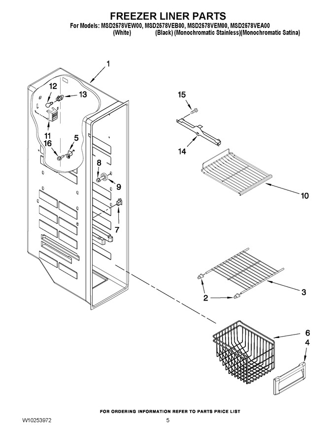 Diagram for MSD2578VEB00