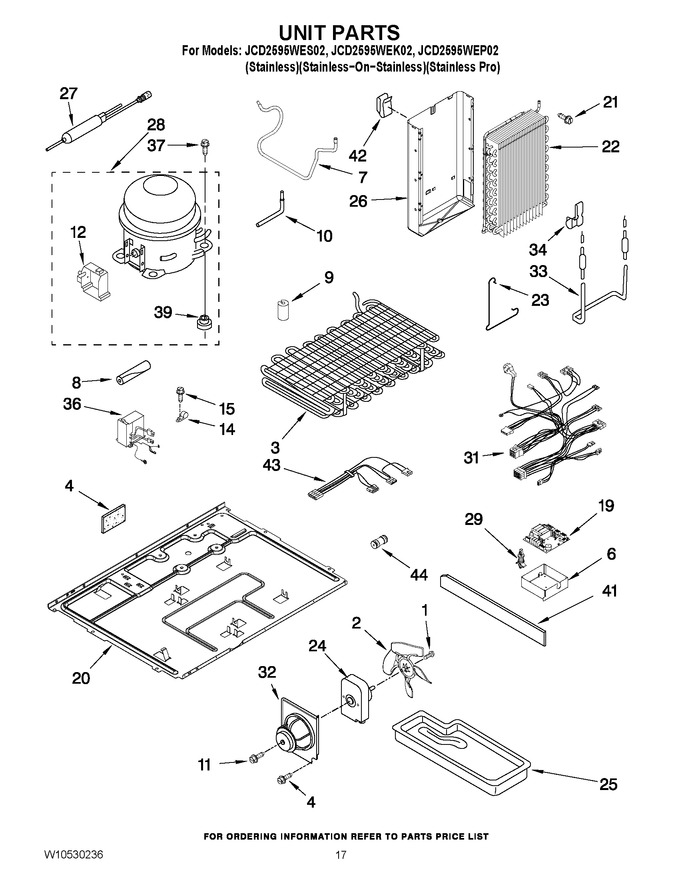 Diagram for JCD2595WES02