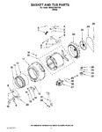 Diagram for 04 - Basket And Tub Parts