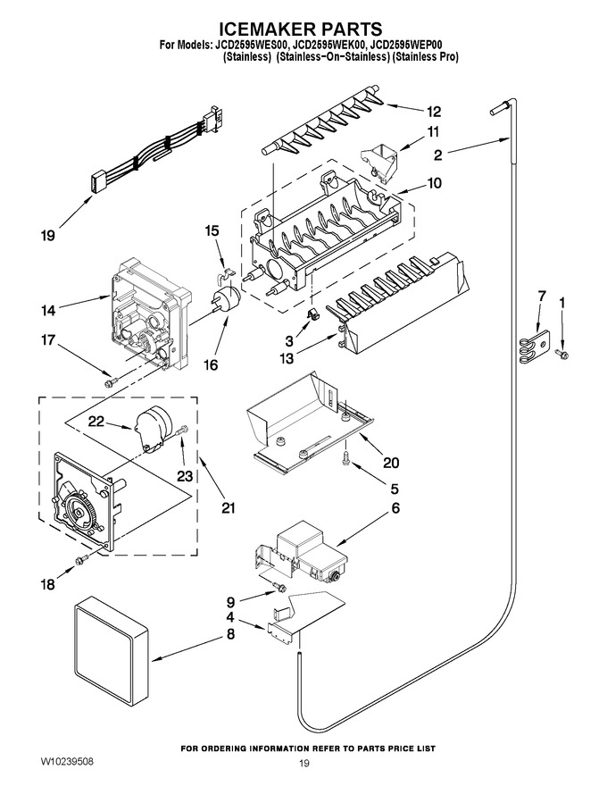 Diagram for JCD2595WES00