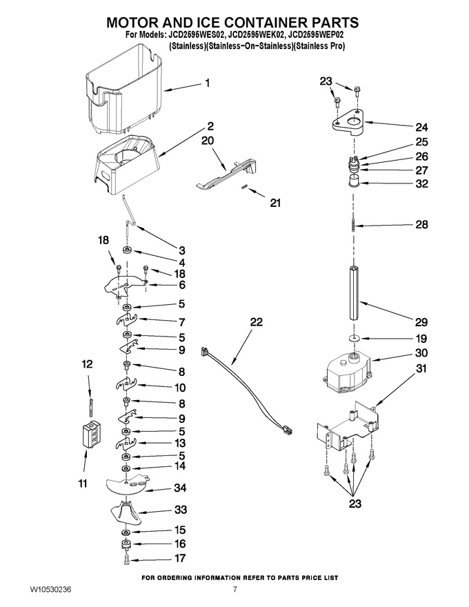 Diagram for JCD2595WEK02