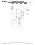 Diagram for 01 - Control Panel Parts