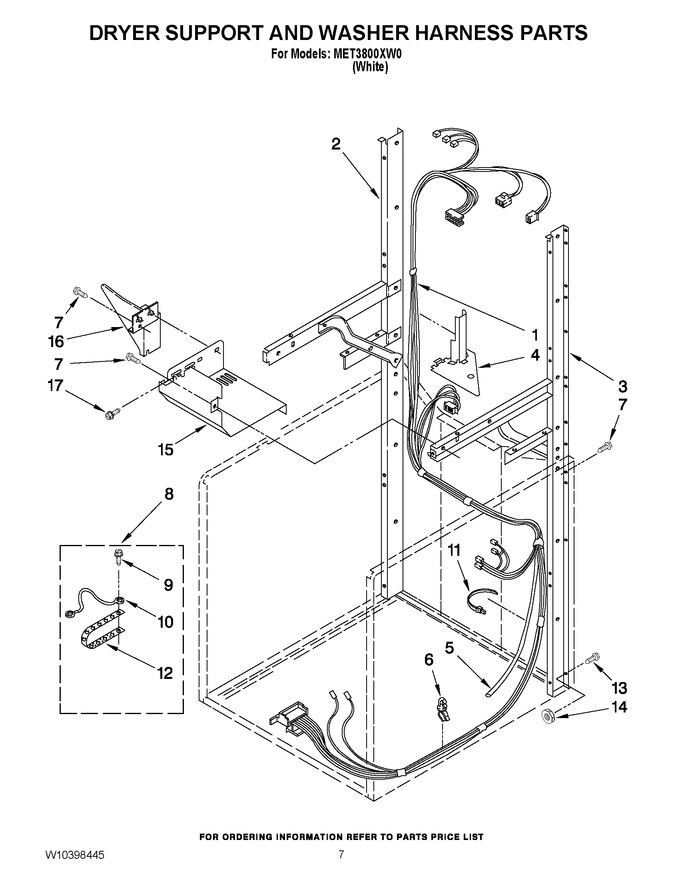 Diagram for MET3800XW0