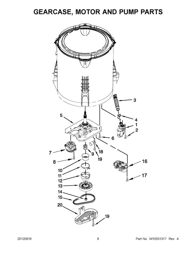 Diagram for NTW4600YQ1